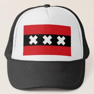 Flag of Amsterdam Trucker Hat
