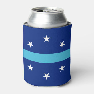 Flag of Anaheim, California Can Cooler