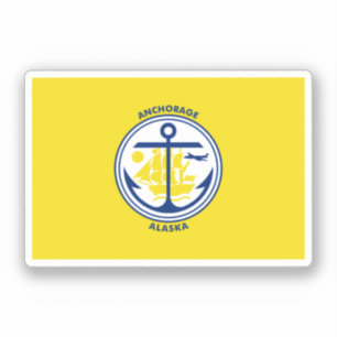 Flag of Anchorage, Alaska