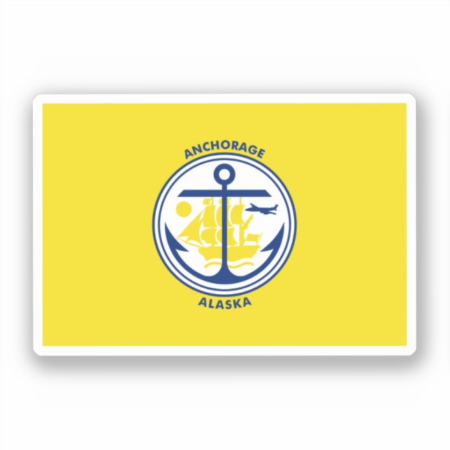 Flag of Anchorage, Alaska (Front)