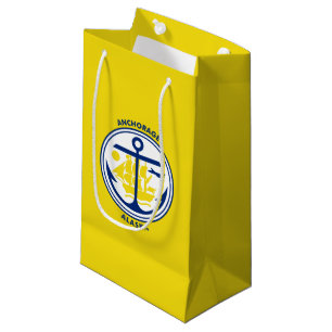 Flag of Anchorage, Alaska Small Gift Bag