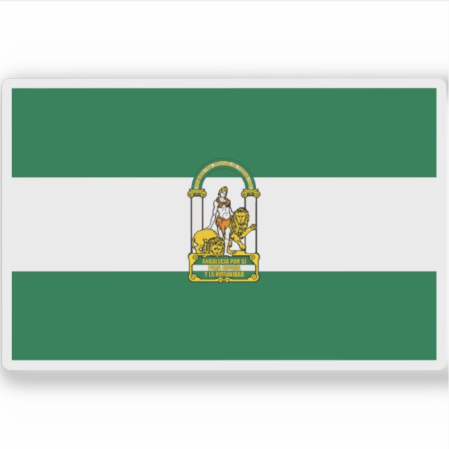 Flag of Andalucia (Front)
