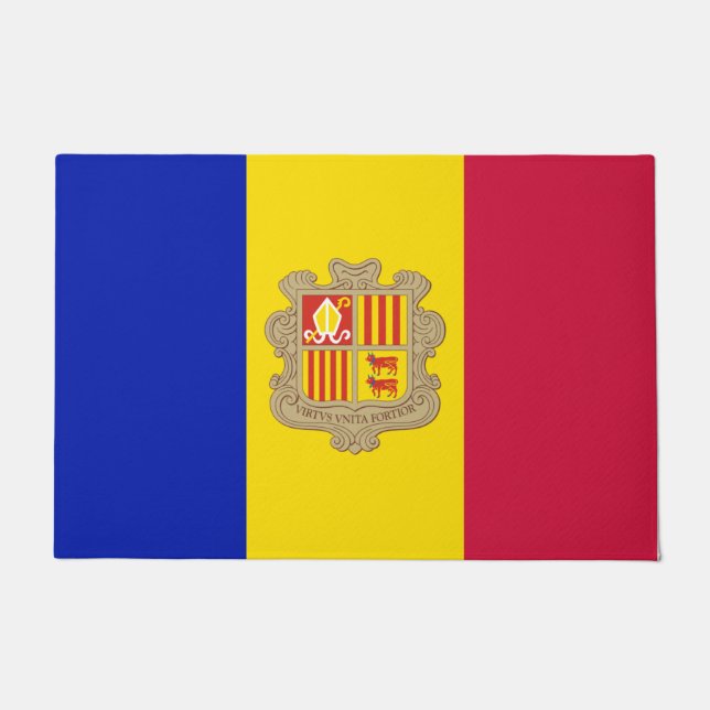 Flag of Andorra Doormat (Front)