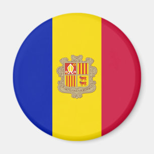 Flag of Andorra Magnet