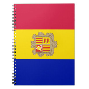 Flag of Andorra Notebook