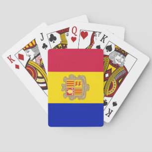Flag of Andorra Playing Cards