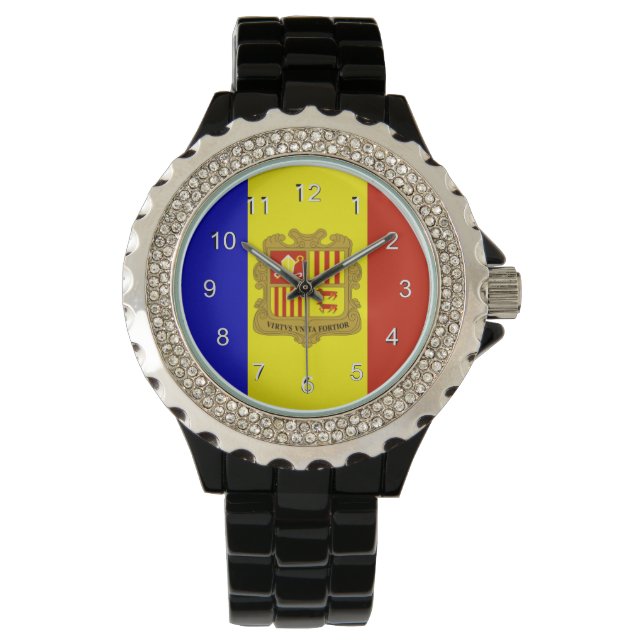 Flag of Andorra Watch (Front)