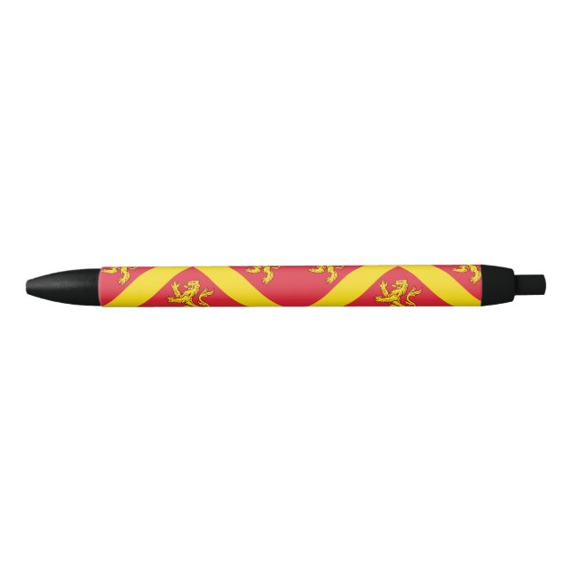Flag of Anglesey Black Ink Pen (Front)