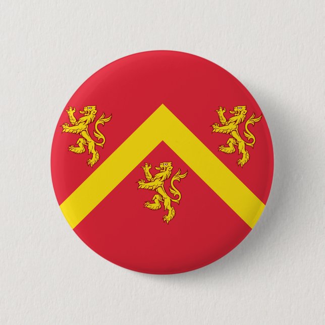 Flag of Anglesey Button (Front)