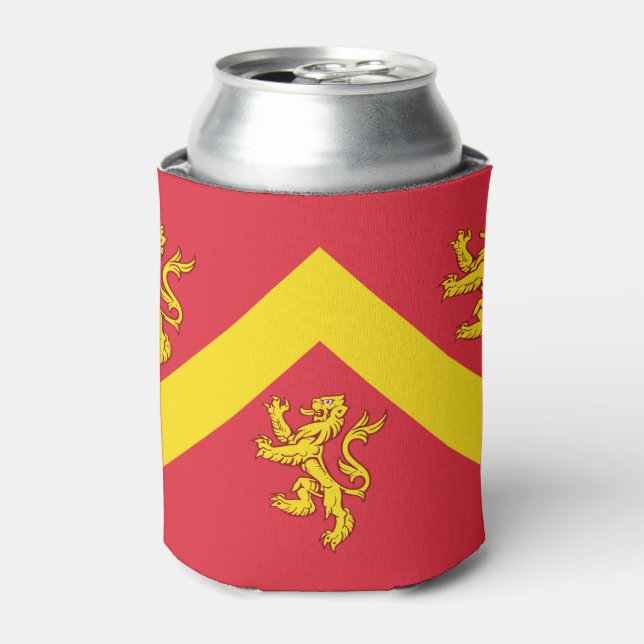 Flag of Anglesey Can Cooler (Can Front)
