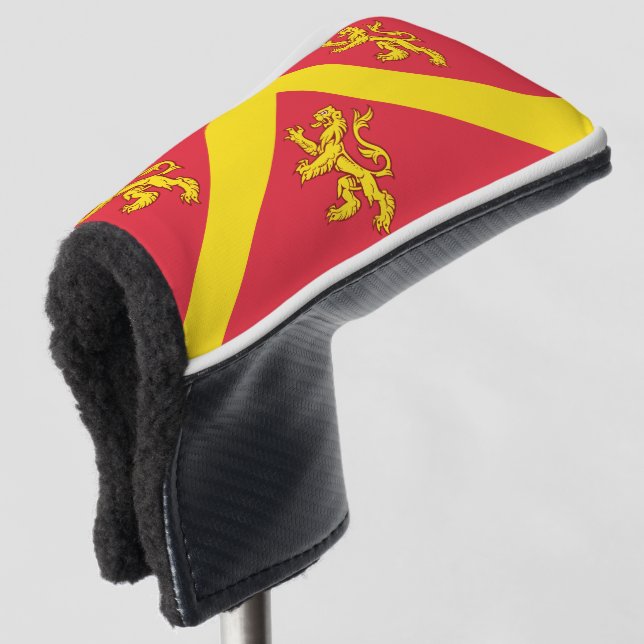 Flag of Anglesey Golf Head Cover (3/4 Front)
