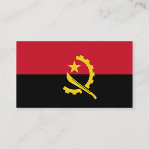 Flag of Angola Business Cards