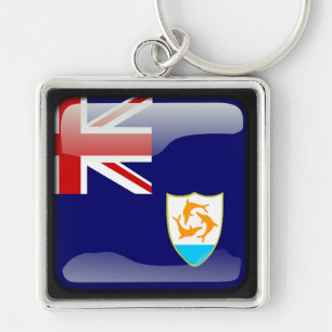 Flag of Anguilla Key Ring