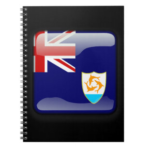 Flag of Anguilla Spiral Notebook