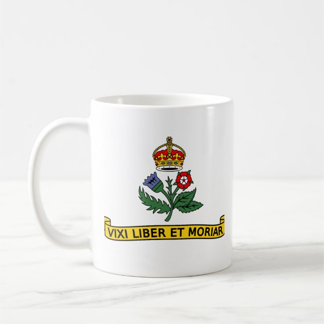 Flag of Annapolis, Maryland Coffee Mug (Left)