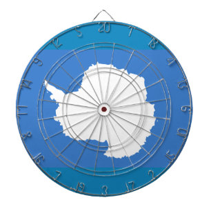 Flag of Antarctica Metal Cage Dartboard
