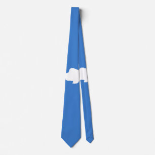 Flag of Antarctica Tie