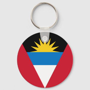 Flag of Antigua and Barbuda Key Ring