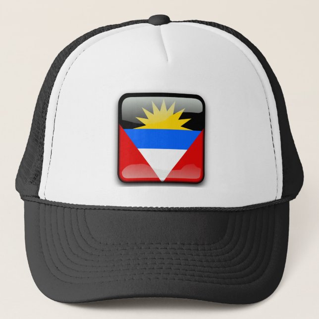 Flag of Antigua and Barbuda Trucker Hat (Front)