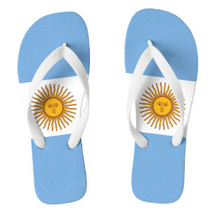 Flag of Argentina Bandera De Argentina Jandals