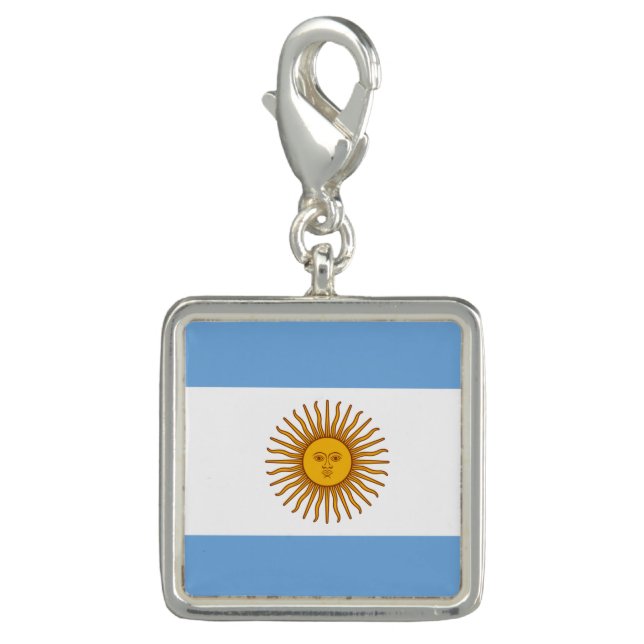 Flag Of Argentina Charm (Front)