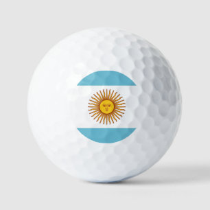 Flag of Argentina Golf Balls