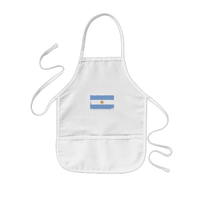 Flag of ARGENTINA Kids Apron (Front)