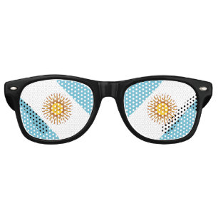 Flag of Argentina Retro Sunglasses