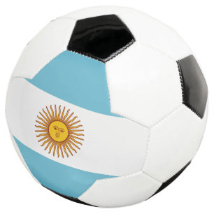 Flag of Argentina Soccer Ball