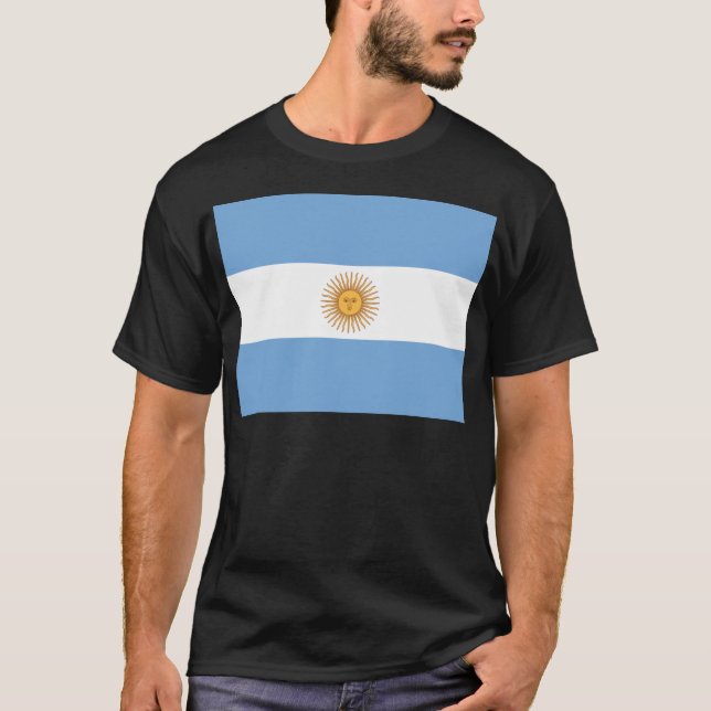 Flag of Argentina T-Shirt (Front)