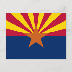 Flag of Arizona Postcard