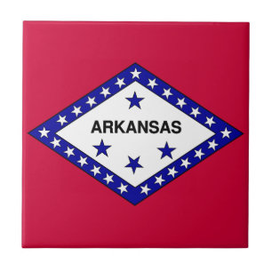 Flag of Arkansas Tile