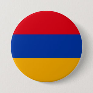 Flag of Armenia 7.5 Cm Round Badge