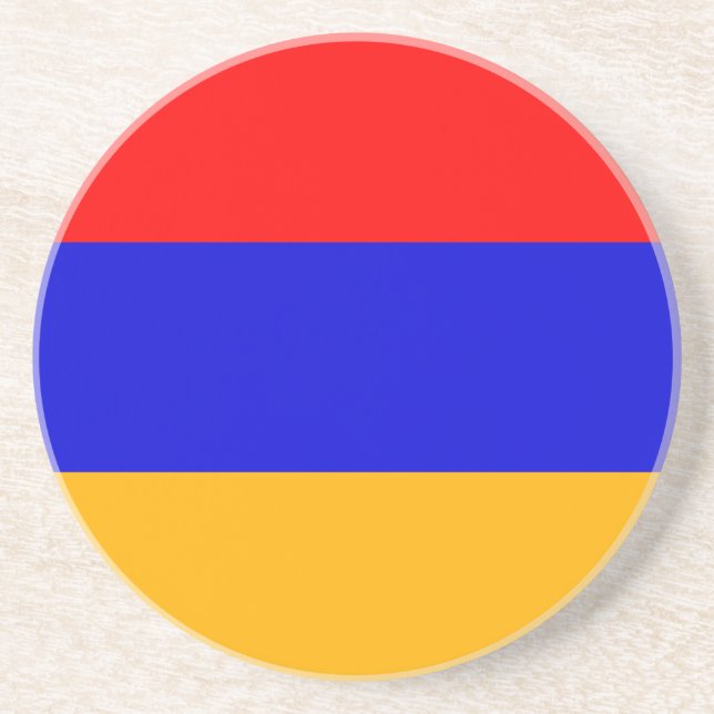 Flag of Armenia Coaster (Front)