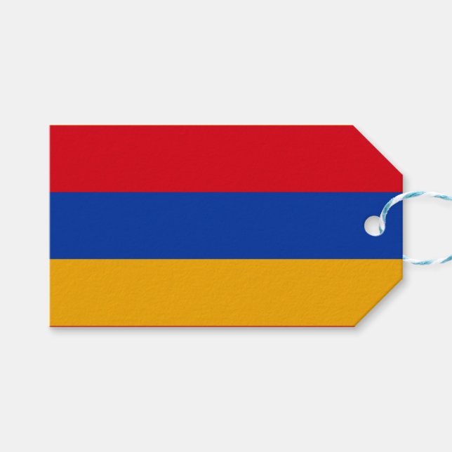 Flag of Armenia Gift Tags (Front (Horizontal))