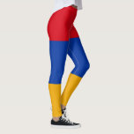 Flag of Armenia Leggings<br><div class="desc">This design features the national flag of Armenia (officially the Republic of Armenia), which is a landlocked country in the South Caucasus region of Eurasia. Armenia is located in Western Asia, on the Armenian Highlands, and it is bordered by Turkey to the west, Georgia to the north, the de facto...</div>