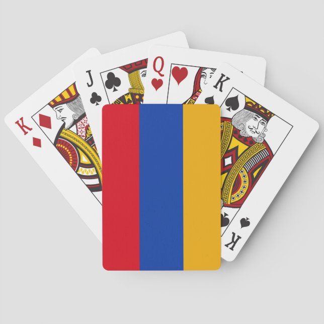 Flag of Armenia Playing Cards (Back)