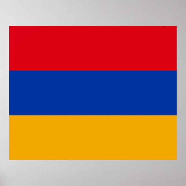 Flag of Armenia Poster (Front)