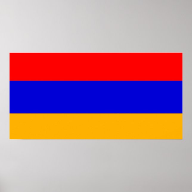 Flag of Armenia Poster (Front)