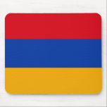 Flag of Armenia - Yeraguyn Mouse Pad<br><div class="desc">Flag of Armenia -  Հայաստանի դրոշ - Հայաստան - Եռագույն - Yeřaguyn</div>