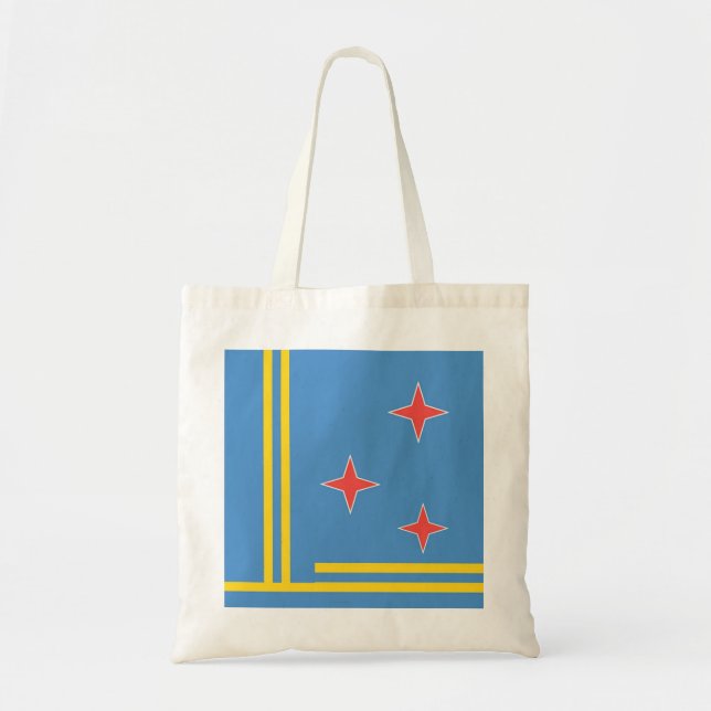 Flag of Aruba 3 Star Bag (Front)