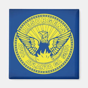 Flag of Atlanta, Georgia Magnet