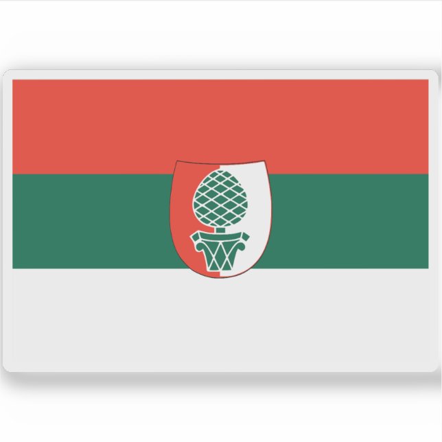 Flag of Augsburg, Germany (Front)