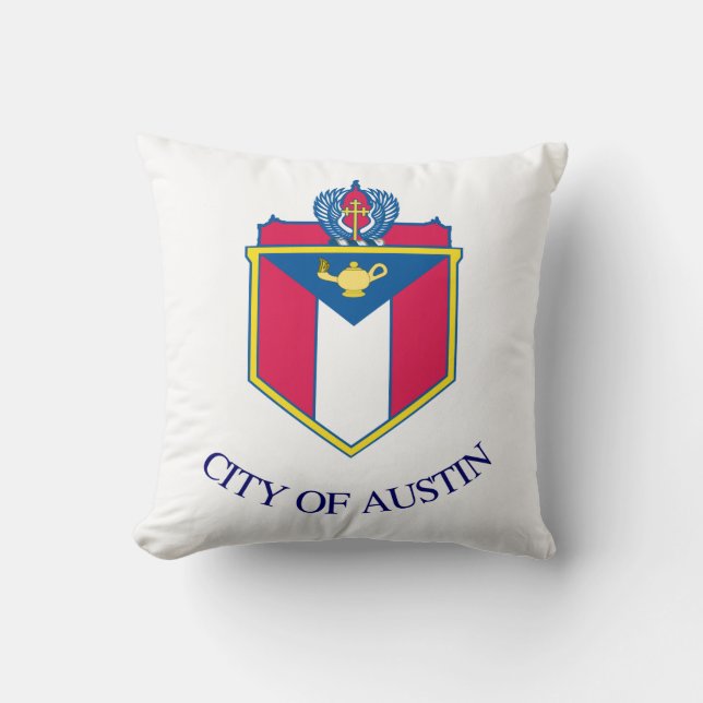 Flag of Austin, Texas Cushion (Front)