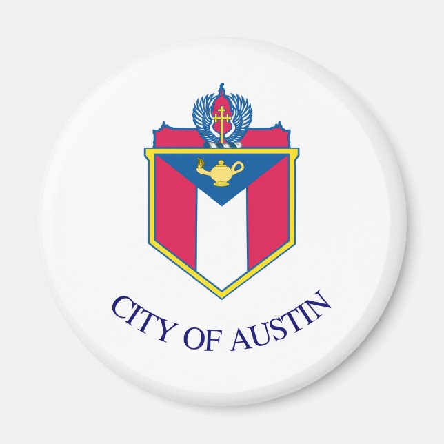 Flag of Austin, Texas Magnet (Front)