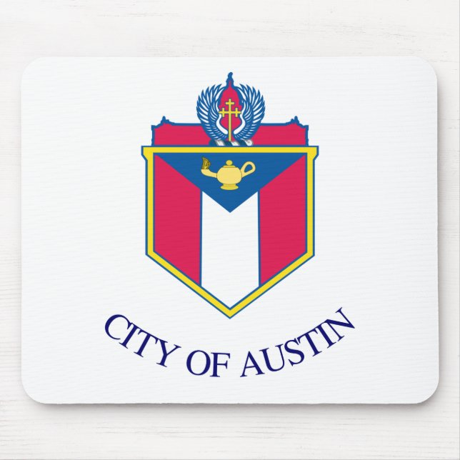 Flag of Austin, Texas Mouse Pad (Front)