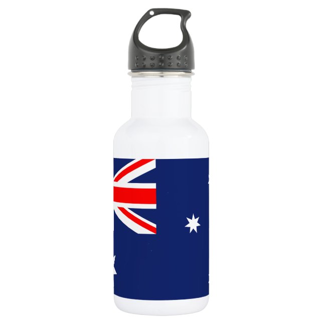 Flag of Australia 532 Ml Water Bottle (Front)