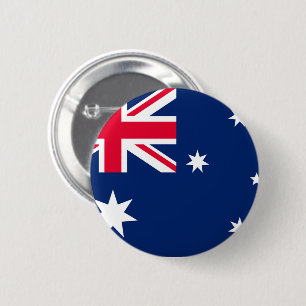 Flag of Australia 6 Cm Round Badge