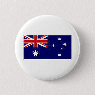 Flag of Australia 6 Cm Round Badge
