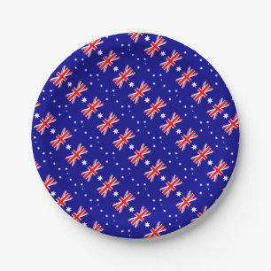 Flag of Australia - Australian Flag Paper Plate